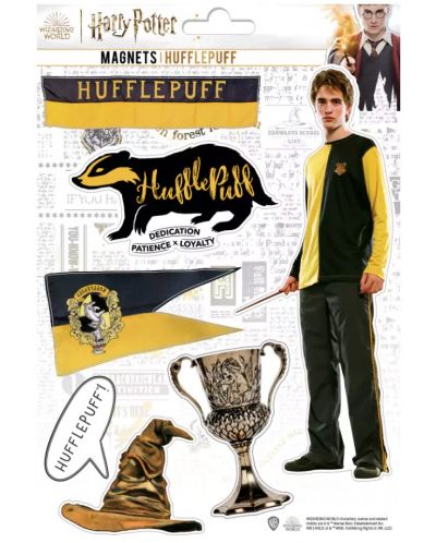Set de magneți CineReplicas Movies: Harry Potter - Hufflepuff - 1