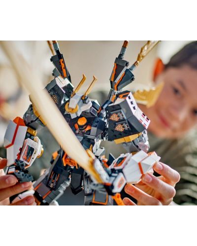 Constructor  LEGO Ninjago - Robotul-dragon de titan al lui Cole  (71821)  - 8