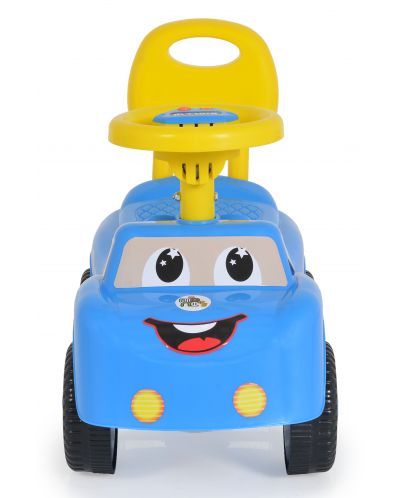 Mașina de împins Moni Toys - Keep Riding, albastru - 2