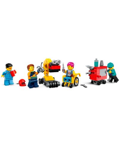 Constructor LEGO City -  Serviciul de tuning (60389) - 6