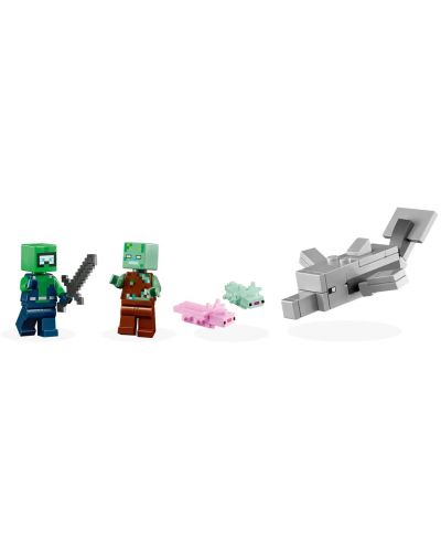 Constructor LEGO Minecraft - Casa Axolotl (21247) - 6