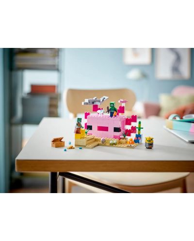 Constructor LEGO Minecraft - Casa Axolotl (21247) - 8