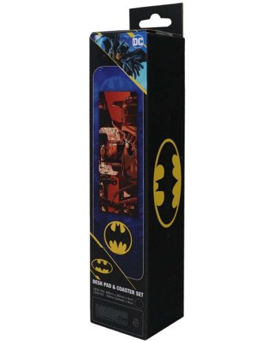 Set de birou și set de pahare FaNaTtiK DC Comics: Batman - În Batmobile - 5