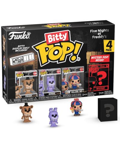Set mini figurine Funko Bitty POP! Games: Five Nights at Freddy's - 4-Pack (Series 3) - 1
