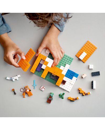 Set constructie Lego Minecraft - Vizuina vulpilor (21178) - 4