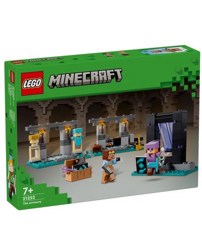 Constructor LEGO Minecraft - Armeria (21252) - 1