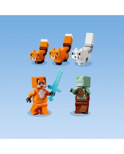 Set constructie Lego Minecraft - Vizuina vulpilor (21178) - 5