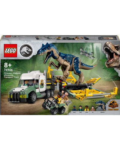 Constructor LEGO Jurassic World - Misiunea Dinozaur: Camion de