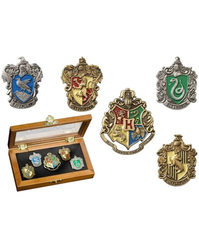 Set de insigne The Noble Collection Movies: Harry Potter - Hogwarts - 2