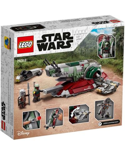 Constructor Lego Star Wars - Boba Fett’s Starship (75312) - 2