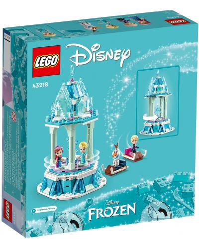 Constructor LEGO Disney - Caruselul magic al Annei și Elsei (43218) - 7