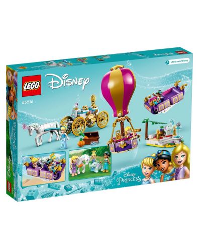 Constructor LEGO Disney - Călătoria fermecată a prințesei (43216) - 2