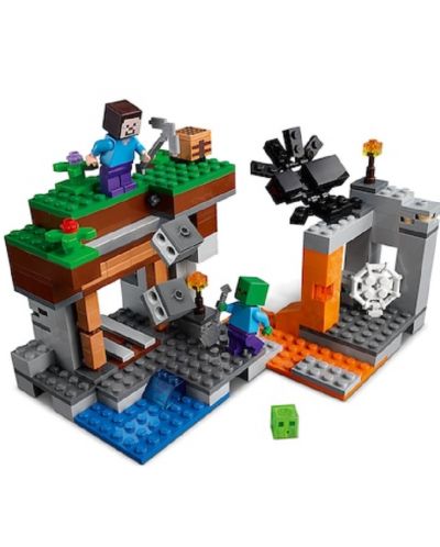 Set de construit Lego Minecraft - Mina parasita (21166) - 2