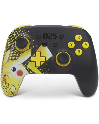 Controler PowerA - Enhanced за Nintendo Switch, wireless, Pikachu 025 - 1