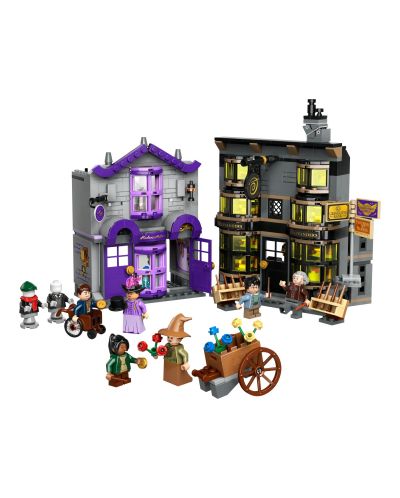 Constructor LEGO Harry Potter - Magazinul lui Ollivander și magazinul  lui Madam Malkin (76439) - 2