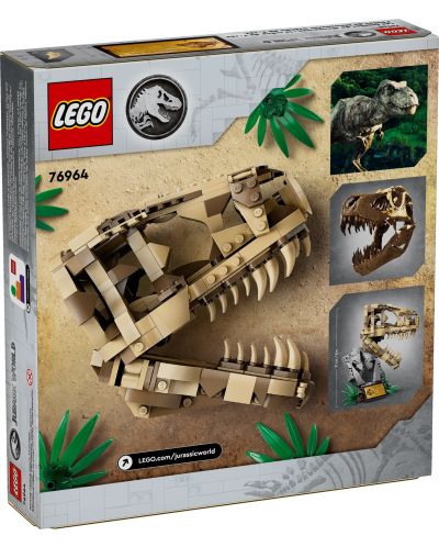 Constructor LEGO Jurassic World - Craniu de tiranozaur rex (76964) - 9