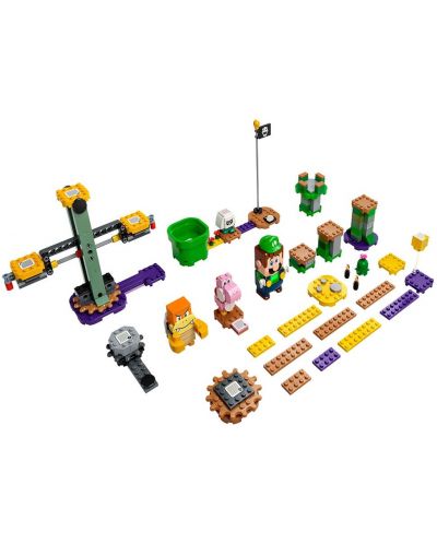 Constructor Lego Super Mario - Aventuri cu Luigi Runway - 3