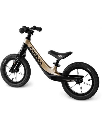 Bicicletă de echilibru Cariboo - Magnesium Air, negru/auriu - 2