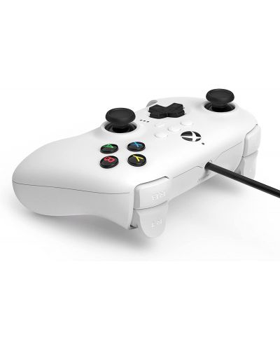 Controller 8BitDo - Controller Ultimate cu fir, pentru Xbox/PC, alb - 2