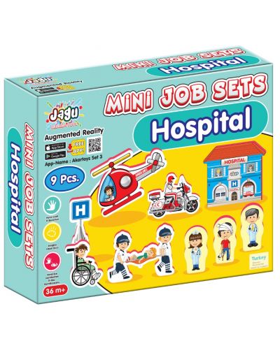 Jagu Talking Toy Set - Spital, 9 piese - 1