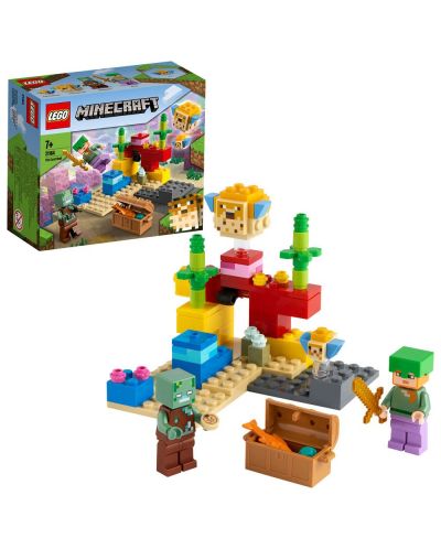 Set de construit Lego Minecraft - Recif de corali (21164) - 2