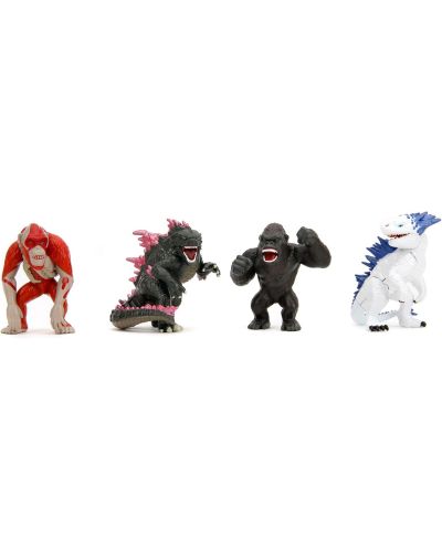 Set figurine Jada Toys - Godzilla și monștri, 4 bucăți - 2