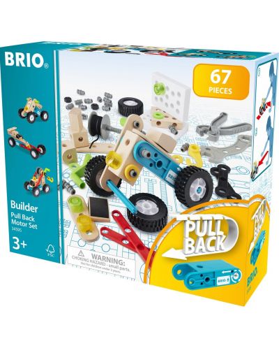 Set de constructie Brio - Pullback Set - 1