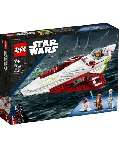 LEGO Star Wars - Luptătorul Jedi al lui Obi-Wan Kenobi (75333) - 1