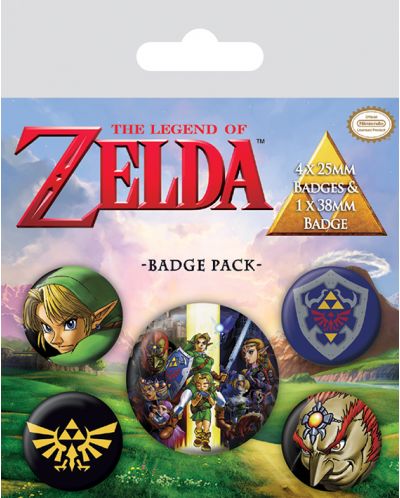 Set insigne Pyramid - The Legend Of Zelda - 1