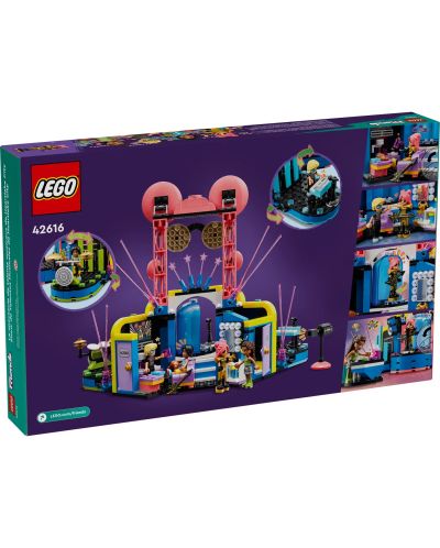 Constructor LEGO Friends - Spectacol de muzică din Heartlake City (42616) - 9