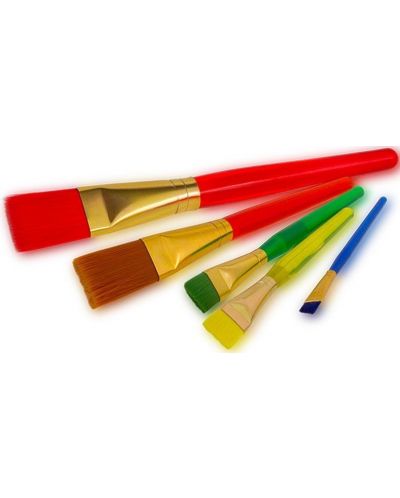 Set pensule de colorat Colorino Kids – Jumbo, 5 buc. - 2