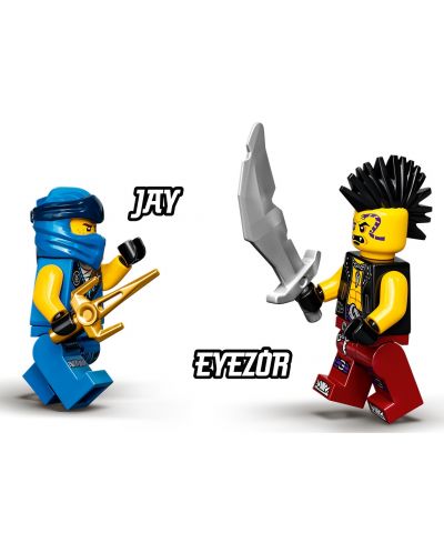 Set de construit Lego Ninjago - Jay's Electro Mech (71740) - 5