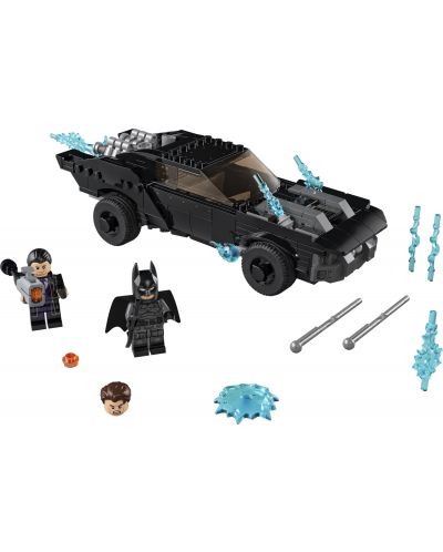 Constructor Lego DC Comics Super Heroes - Batmobile: Urmarirea lui Penguin (76181) - 3