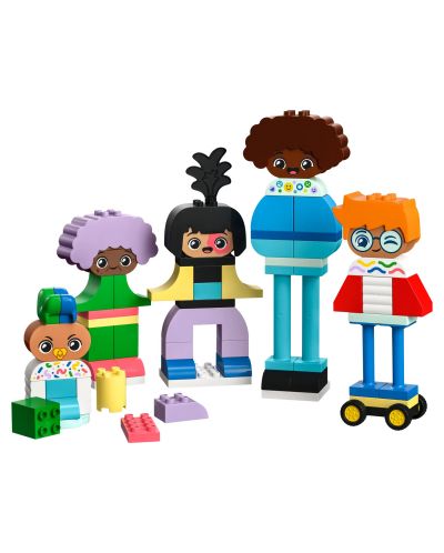 Constructor LEGO Duplo - Oameni prefabricați cu emoții mari (10423) - 3