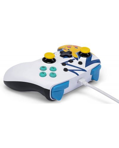 Controller PowerA - Enhanced, cu fir, pentru Nintendo Switch, Pikachu High Voltage - 5