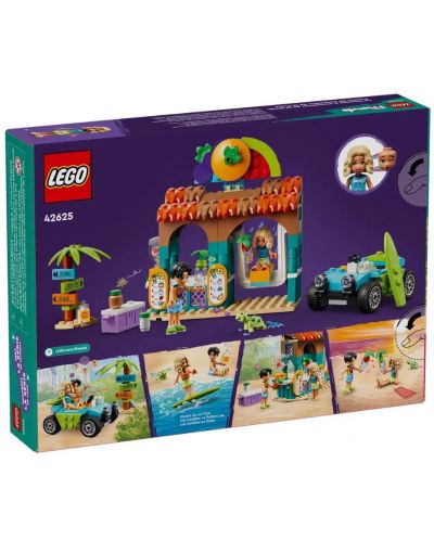 Constructor LEGO Friends - Chioșc de smoothie-uri pe plajă (42625) - 2