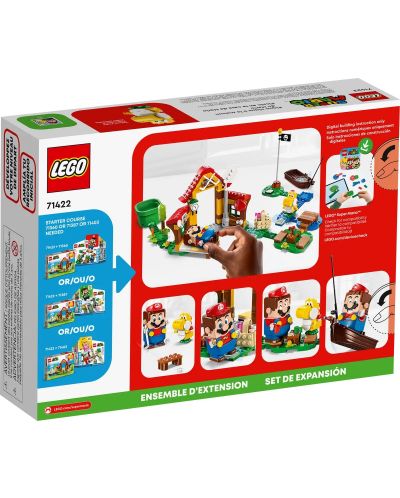 Constructor suplimentar LEGO Super Mario - Picnicul la casa lui Mario (71422) - 5