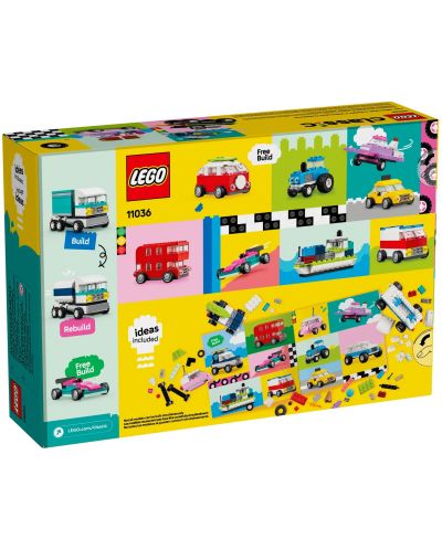 Constructor LEGO Classic - Vehicule creative (11036) - 10