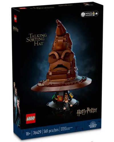 Constructor LEGO Harry Potter - Palarie de distribuție vorbitoare (76429) - 1