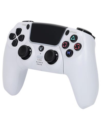 Controller SteelDigi - Steelshock v2 Dasan, wireless, pentru PS4, alb - 3