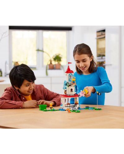 Supliment LEGO Super Mario - Costum de pisică și turnul înghețat (71407) - 9