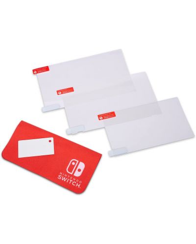 Set protecție PowerA - Anti-Glare Screen Protector Family Pack, pentru Nintendo Switch - 2