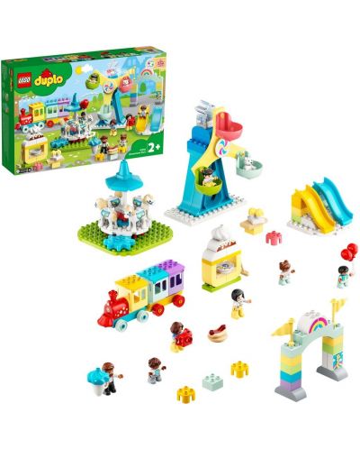 Set de construit Lego Duplo Town - Parc de distractii (10956) - 3