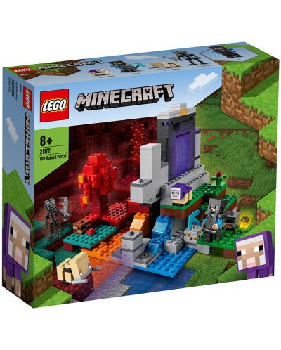 Set de construit Lego Minecraft - Portalul distrus (21172) - 1