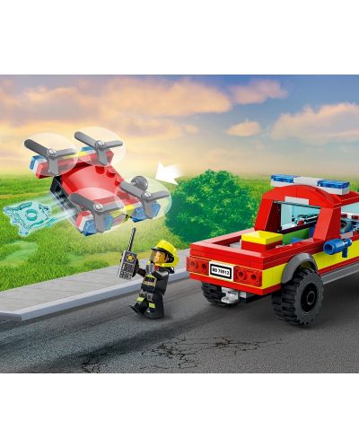 Constructor Lego City - Stingere de incendiu si urmarire politista (60319) - 7