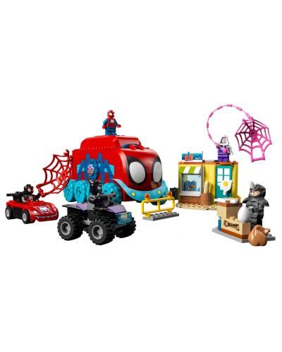 Constructor LEGO Marvel - Cartierul general mobil al echipei Spidey (10791) - 2