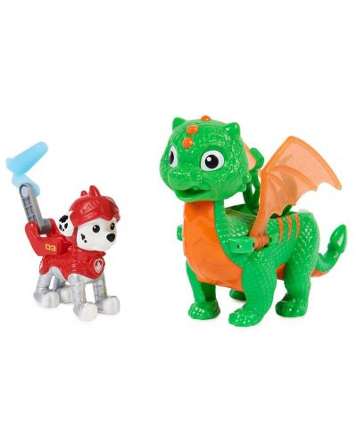 Set Spin Master Paw Patrol - Rescue Knights, Marshall and the Dragon Jade - 2