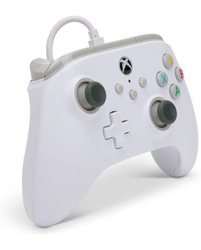 Controller cu fir PowerA - Xbox One/Series X/S, White - 2