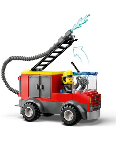 Constructor LEGO City - Pompieri și camion (60375) - 3