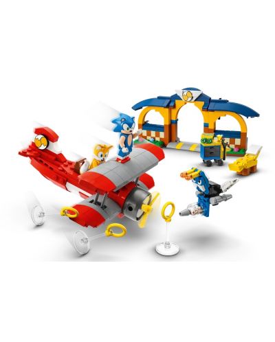 Constructor LEGO Sonic - Atelierul lui Tails și avionul Tornado (76991) - 3